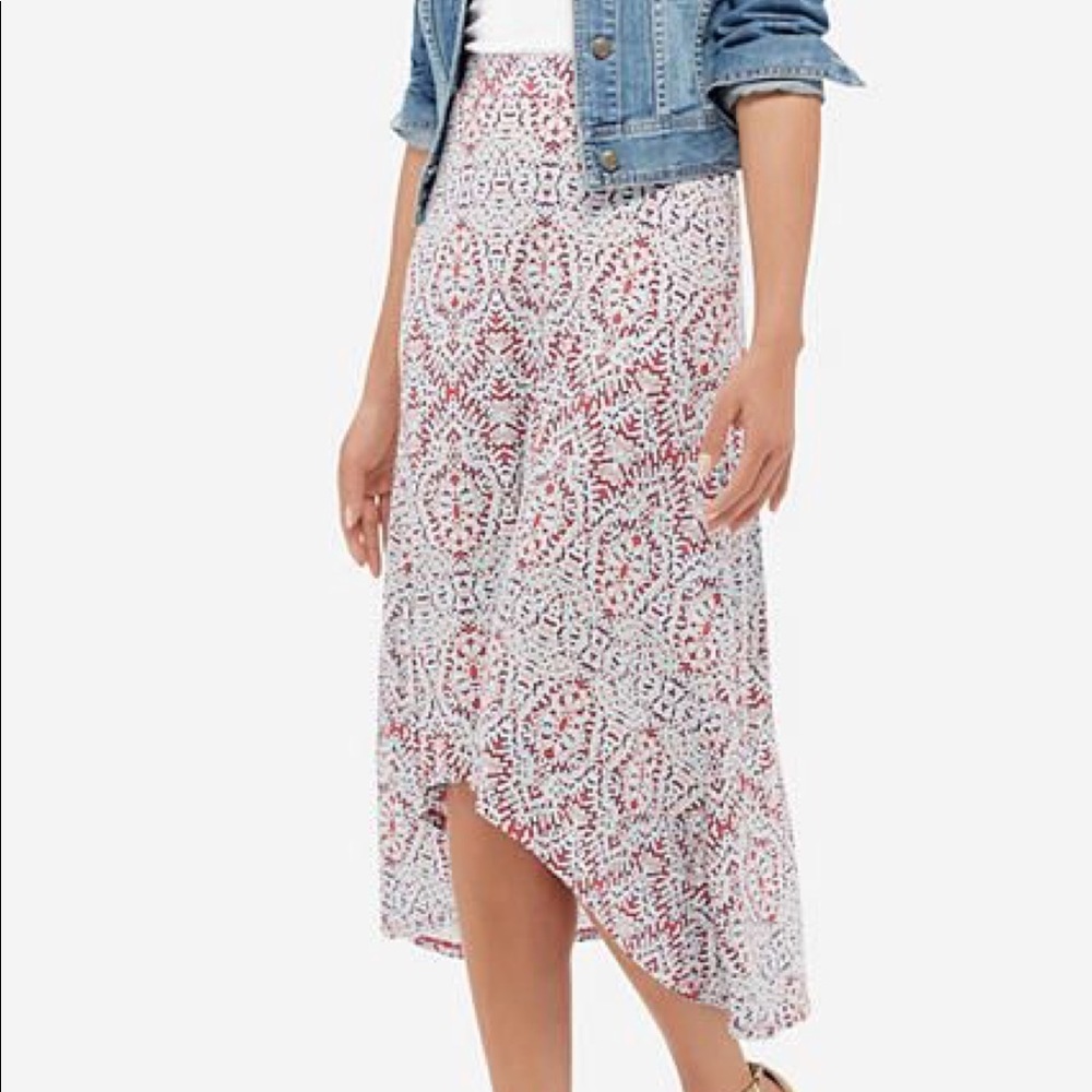 The Limited Hi Low Skirt